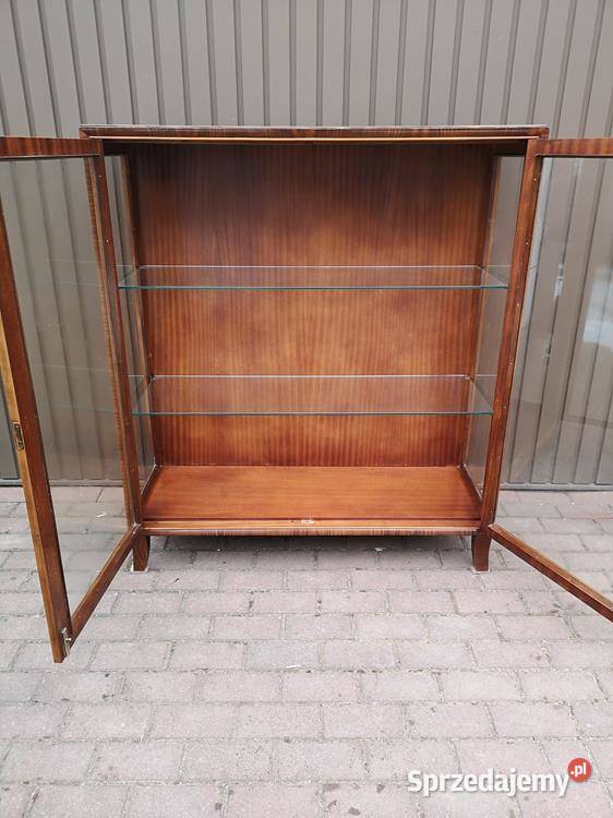 Witryna Serwantka Biblioteka ARTDECO Orzech Swarzędz sprzedam