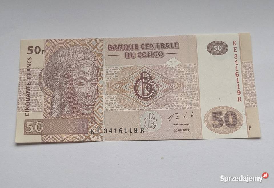 CONGO50 FRANCS mazowieckie Legionowo