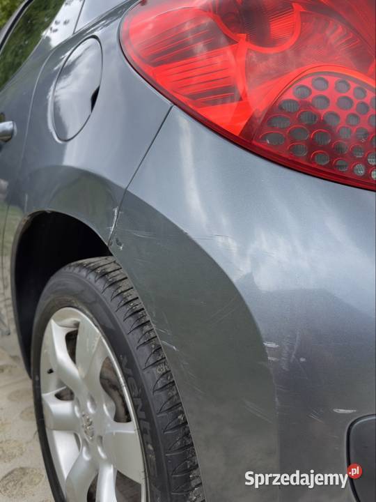 Peugeot 207 światła przeciwmgielne Męcina