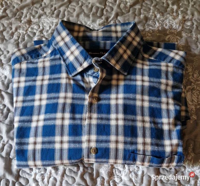 Męska KOSZULA marki Massimo Dutti XL krata Lublin