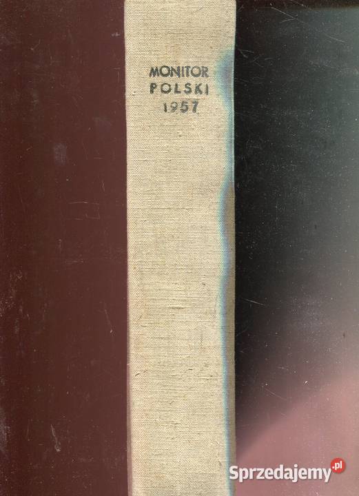 Monitor Polski 1957 1101 Komplet zachodniopomorskie Szczecin
