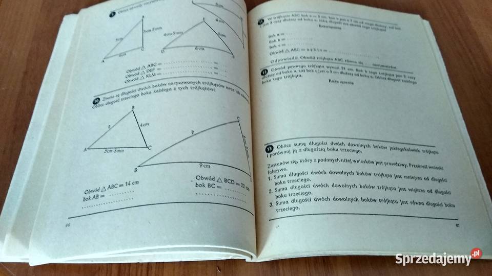 Ćwiczenia matematyczne klasy 3 Tadeusz Jóźwicki Gdańsk
