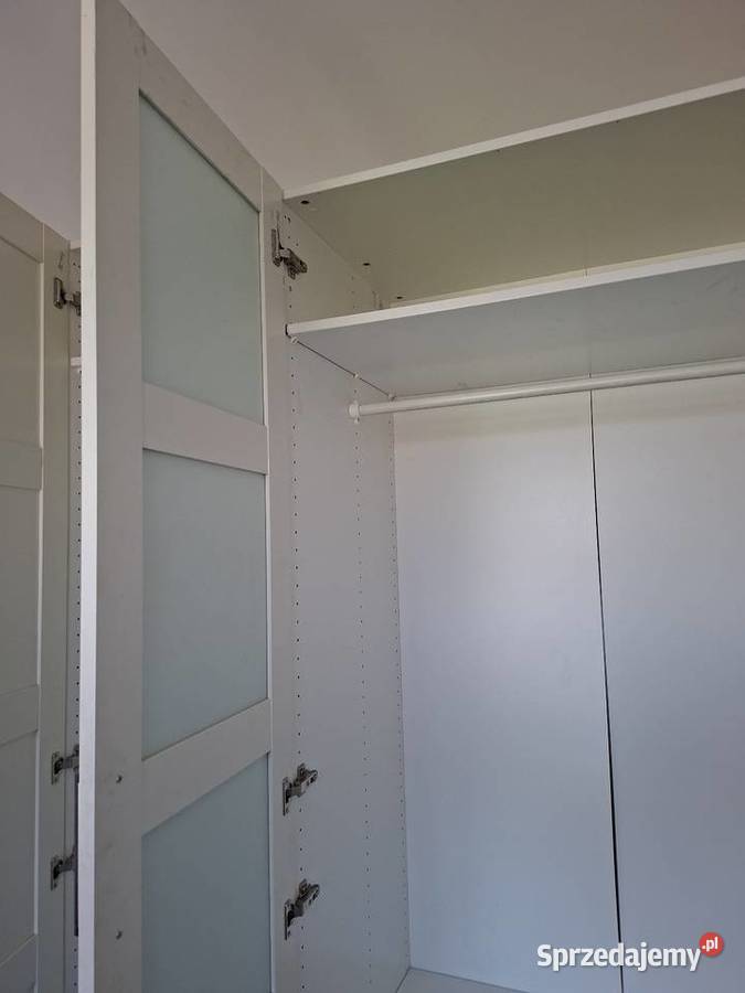 Szafa 3częsciowa szer 20m IKEA biały połysk Małkinia Górna