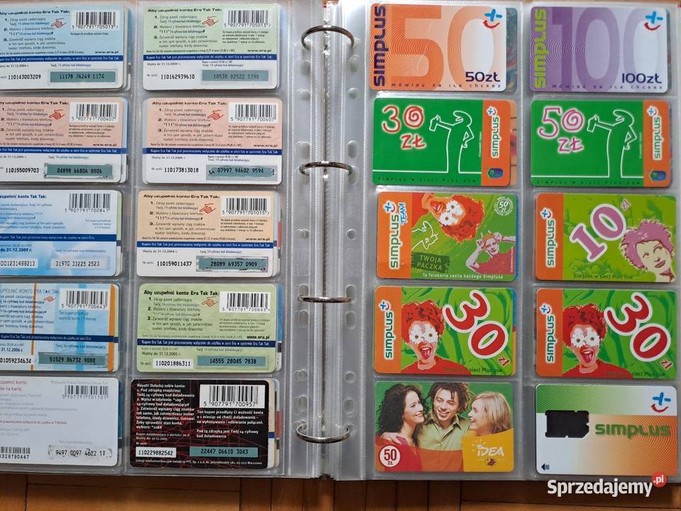 Karty telefoniczne ogłoszenie 2 na 2 Warszawa