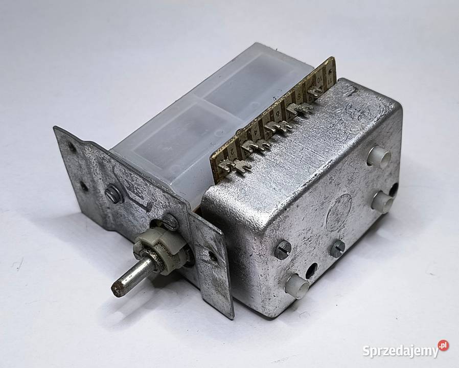 Głowica radioodbiornika Unitra z kondensatorem Części i akcesoria