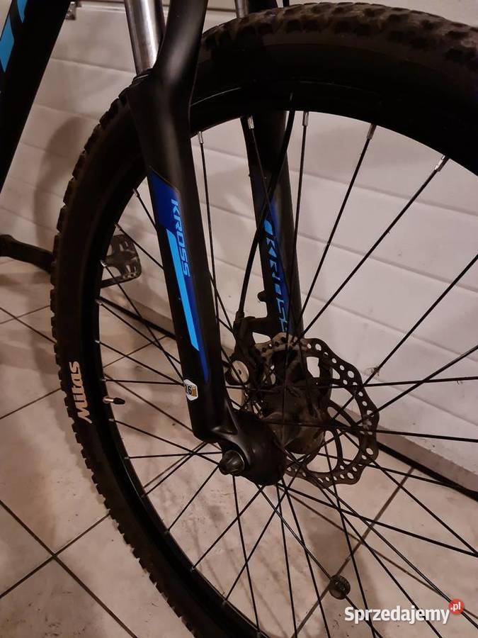 Rower KROSS Hexagon 30 niebieskoczarny wielkopolskie Ostrów Wielkopolski
