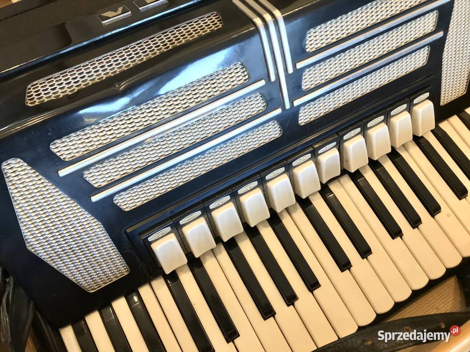 DELICIA Choral XIV AKORDEON 120 basów WALIZKA Instrumenty klawiszowe i MIDI Warszawa