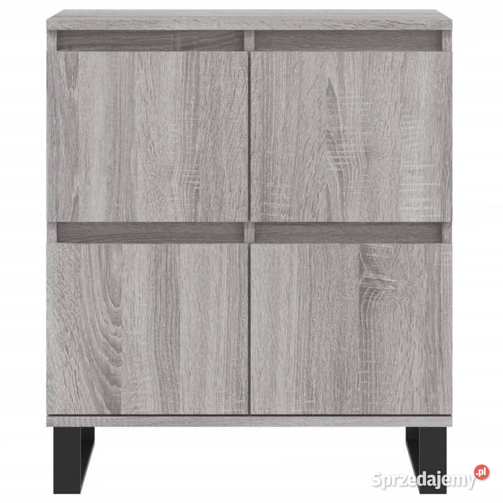 Szafki 3 szary dąb sonoma materiał Warszawa