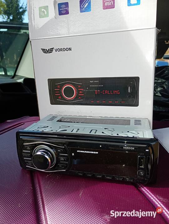 VORDON tadio bluetooth USB nowe Kupione w marcu Wrocław