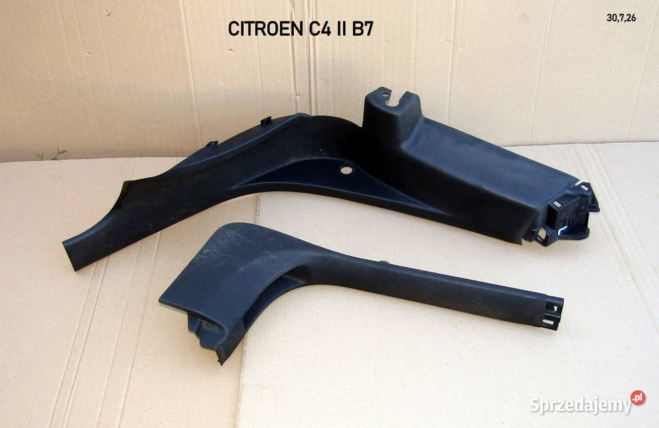 OSŁONA NAKŁADKA PROGU TYLNEGO LEWA PRAWA CITROEN sprzedam