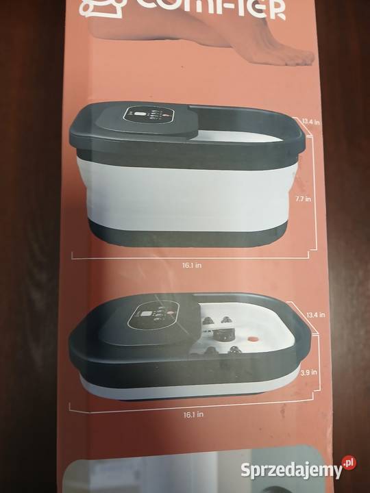 Składany wodny masażer do stóp marki Comfier  Sprzęt i urządzenia do masażu Nowy Targ