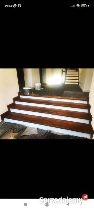 SCHODY DREWNIANE STOLARSTWO produkcja małopolskie Zakopane usługi budowlane