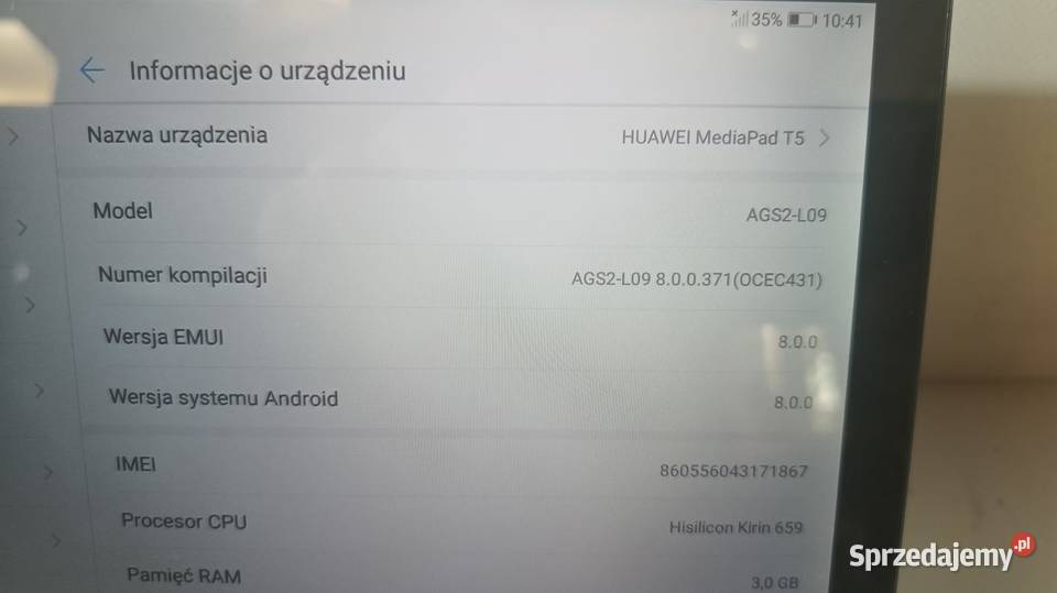Tablet HUAWEI MediaPad T5 101 332 GB LTE WiFi Tablety i palmtopy Katowice sprzedam
