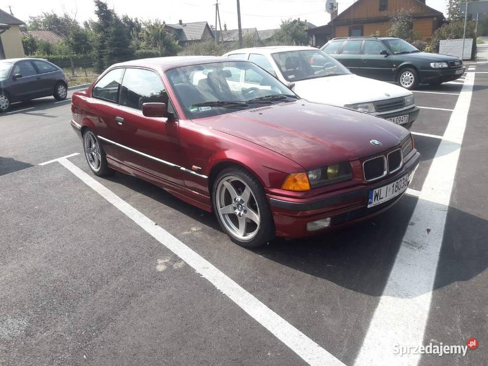 BMW e36 calypsorot sedan m40b18 18 części osobowe podlaskie Białystok sprzedam