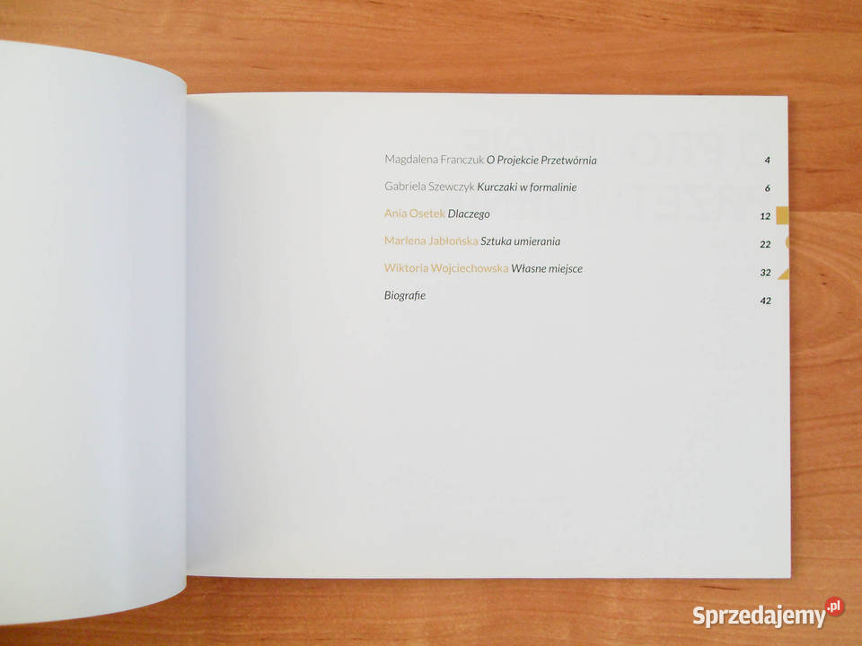 PROJEKT PRZETWÓRNIA katalog konkursu i wystawy podkarpackie