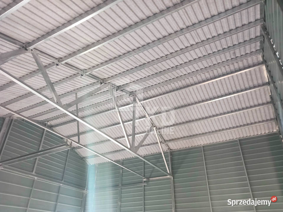 Garaż Blaszany 6x5 wiata 2x Brama Podwyższenie 688zł/m2 Zielona Góra