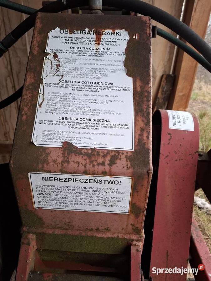 Rębak hydrauliczny małopolskie Gromnik
