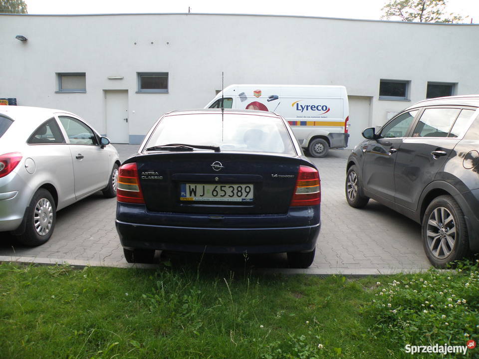 OPEL Astra II 14 granatowy radio / CD mazowieckie