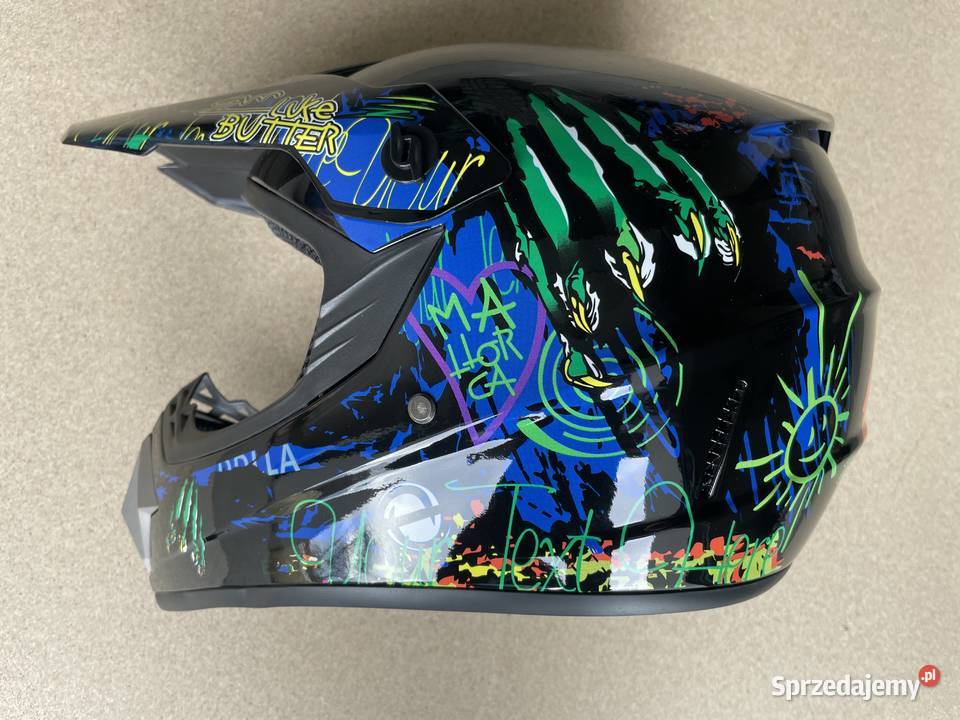 Kask motocyklowy enduro cros off road nowy XL Jelcz-Laskowice