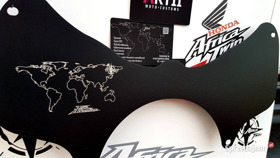 Forkshield METAL AfricaTwin Adventure Sports DGS
