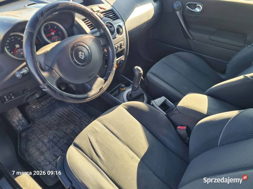 RENAULT MEGANE długie opłaty 2004r Rok produkcji 2004 Grajewo sprzedam