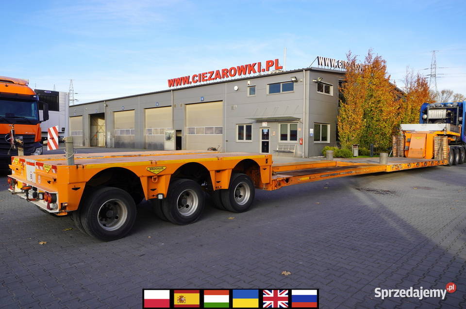 BROSHUIS 3ABD48 610t ład 40 t 3 osie skrętnezaw Kraków