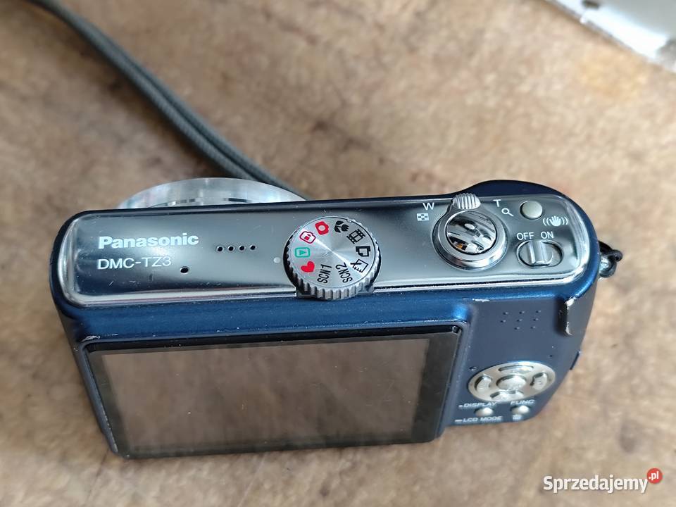 aparat cyfrowy Panasonic Lumix DMCTZ3 uszkodzony zachodniopomorskie sprzedam