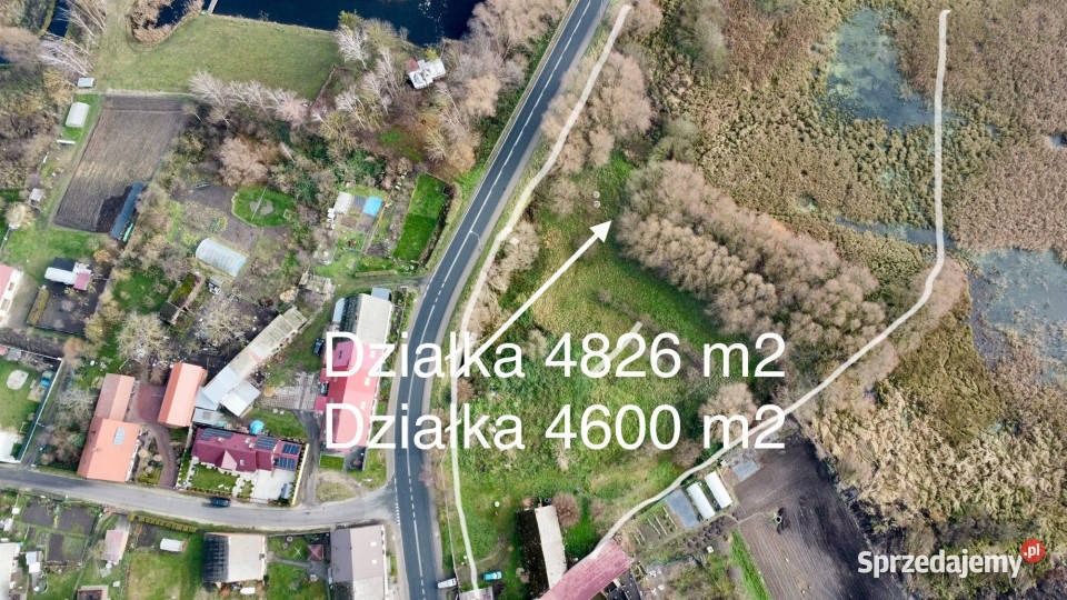 sprzedaży działki Golenice 9426m2