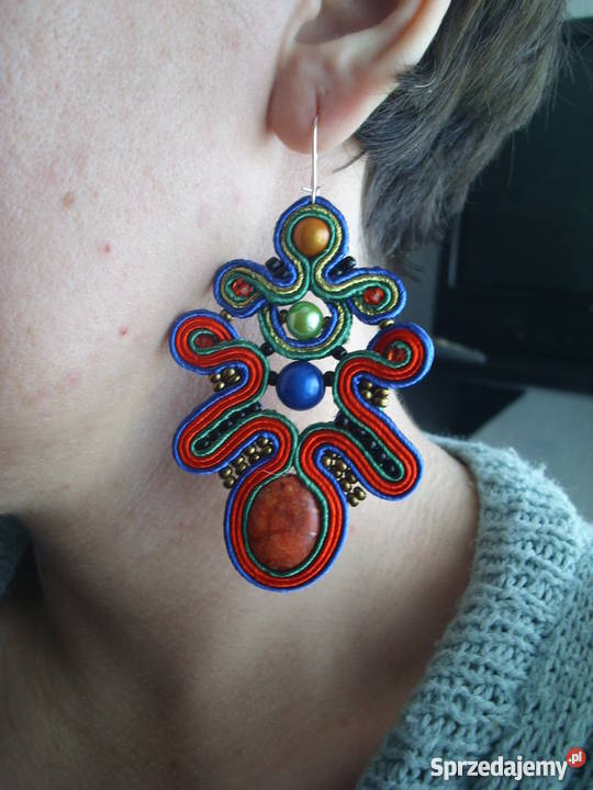 Kolczyki sutasz koral Częstochowa