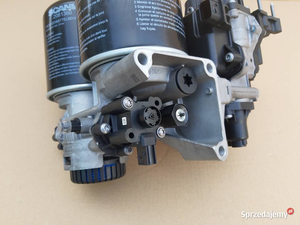 SCANIA EURO 6 NG APS PODWÓJNY OSUSZACZ WABCO ciężarowe Bieleń