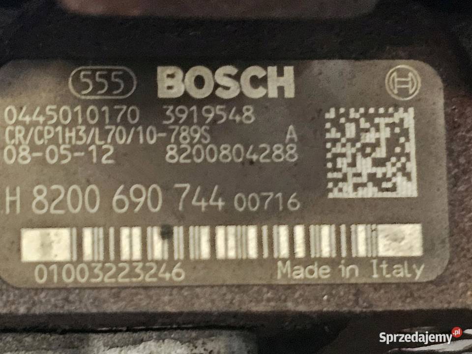 NISSAN XTRAIL KOLEOS 20 DCI M9R833 4X4 150 pompa
