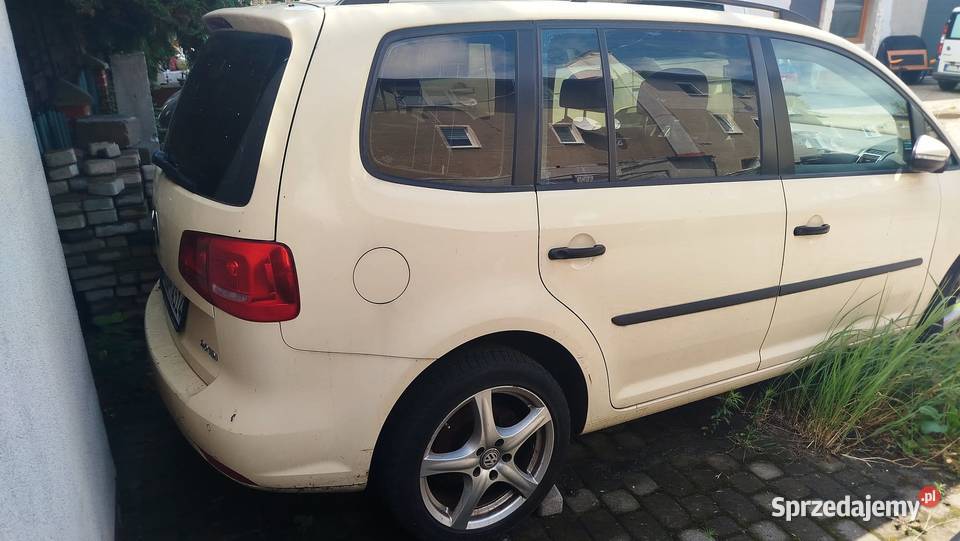 Touran 1T3 20 TDI uszkodzony Zgorzelec sprzedam