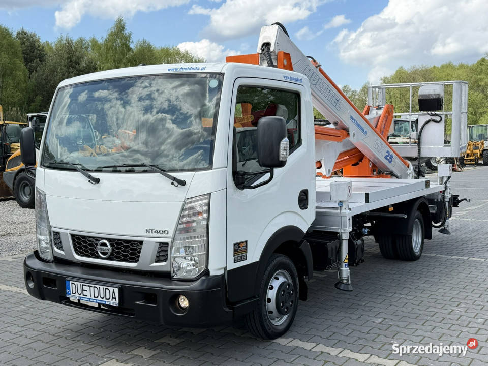 Nissan Cabstar Podnośnik Koszowy Zwyżka Multitel centralny zamek Widełki