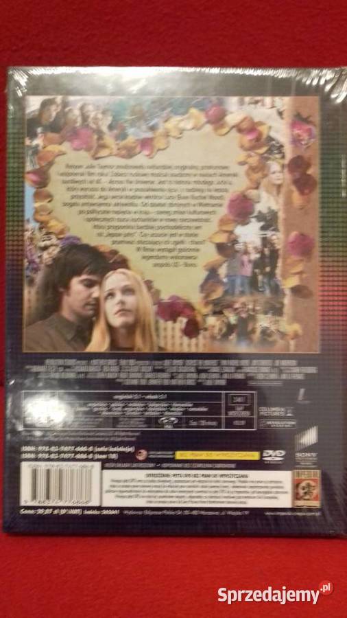 Across the Universe DVD Nowy DVDksiążka folia