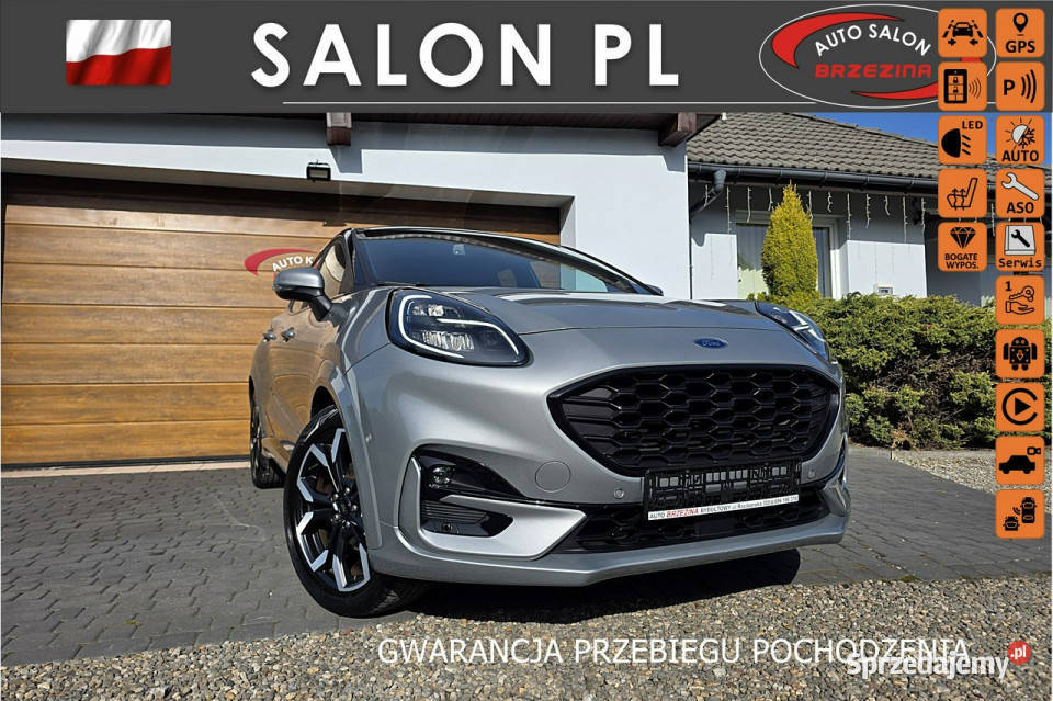 Ford Puma STLINE serwis ASO Full Led II 2019 ABS śląskie sprzedam