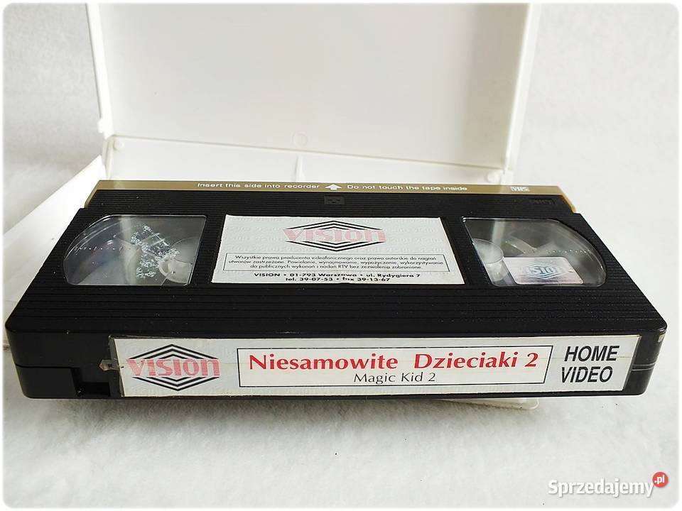 Kaseta VHS Niesamowite Dzieciaki Magic Kid Film Żary