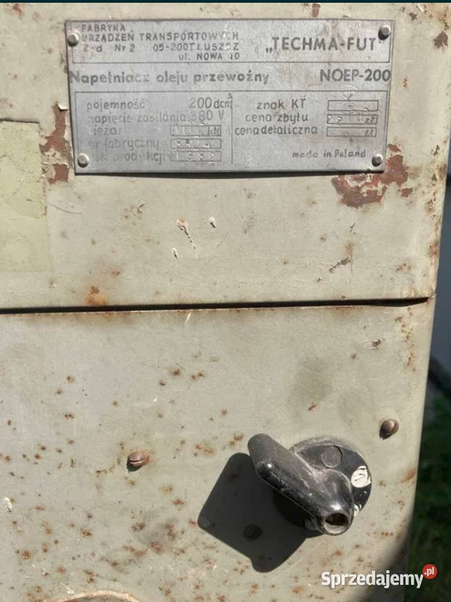 Zbiornik 200 litrów z pompą Besel SKF804B 075kW małopolskie Kraków sprzedam