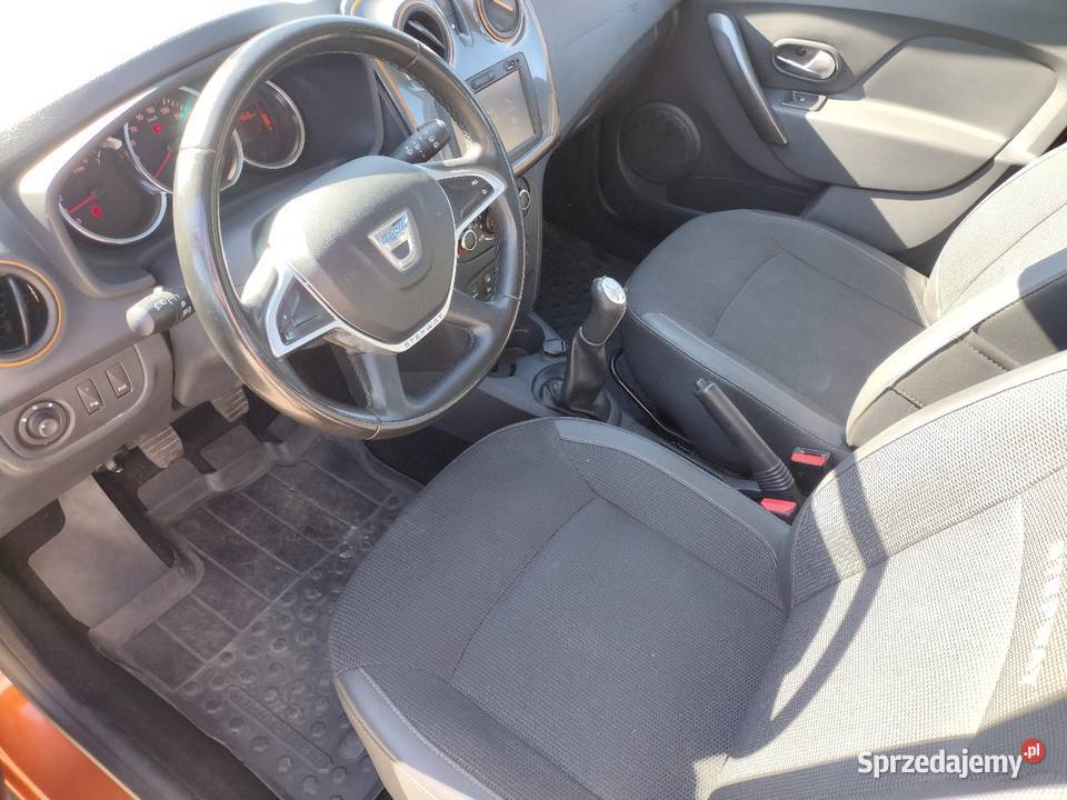 Dacia Sandero Stepway salon Polska bezwypadkowy relingi dachowe