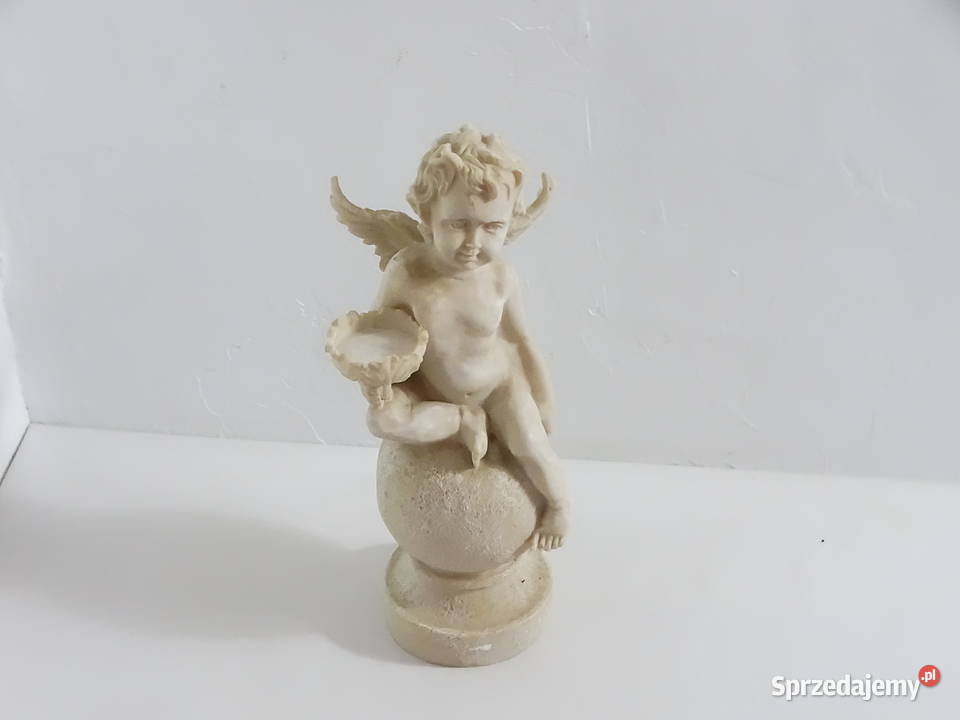 Urocza Figurka Aniołka Puto na Kuli Klasyczna lubelskie Biłgoraj