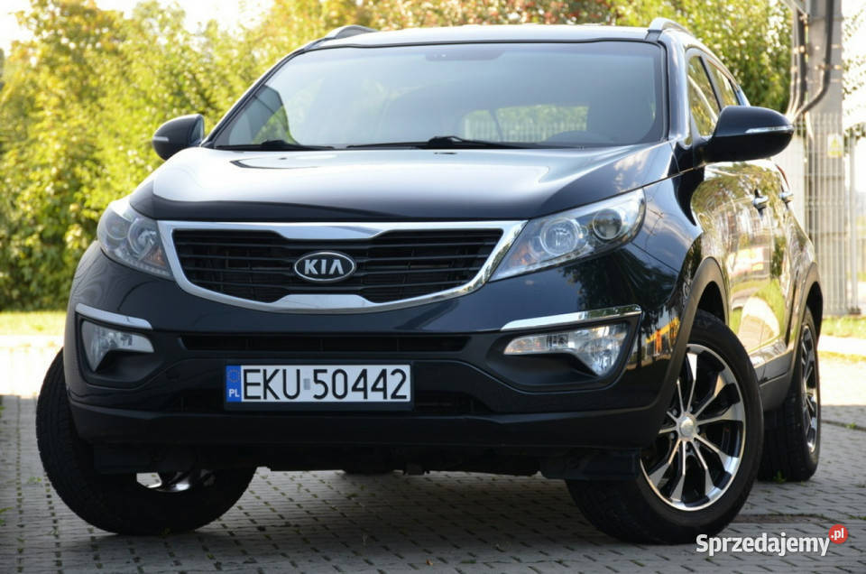 Kia Sportage Czarna Super Stan 16GDI 135 Serwis serwisowany w ASO Kutno sprzedam