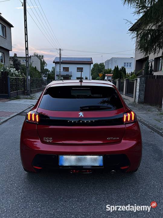 PEUGEOT 208 II GTLINE BENZYNA FULL PIĘKNY 208 Turek