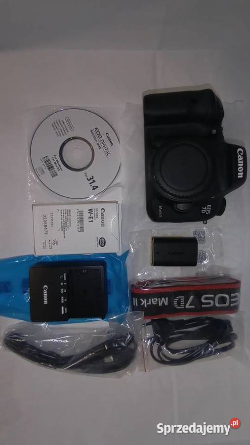 Canon 7d mk2 karta wifi przebieg jedyne 848zdjęć Książ Wielkopolski