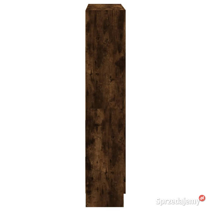 Regał na książki przydymiony dąb 825x305x150 Dom i Ogród