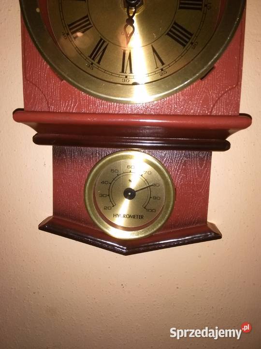 Zegar z termometrem i wilgotnomirzem Katowice