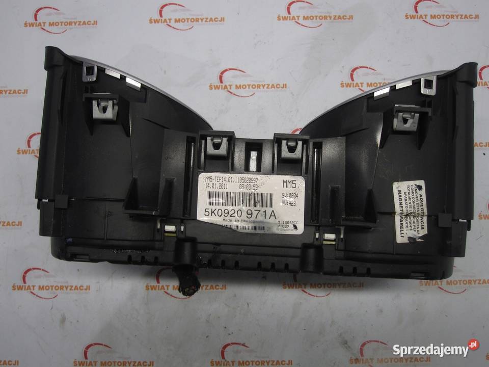 VW GOLF VI 11r licznik zegary 5K0920971A ANGLIK osobowe Kielce