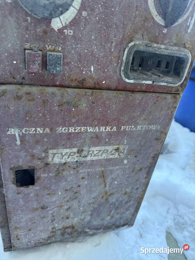 Zgrzewarka punktowa Typ RZP 2A małopolskie Wolbrom
