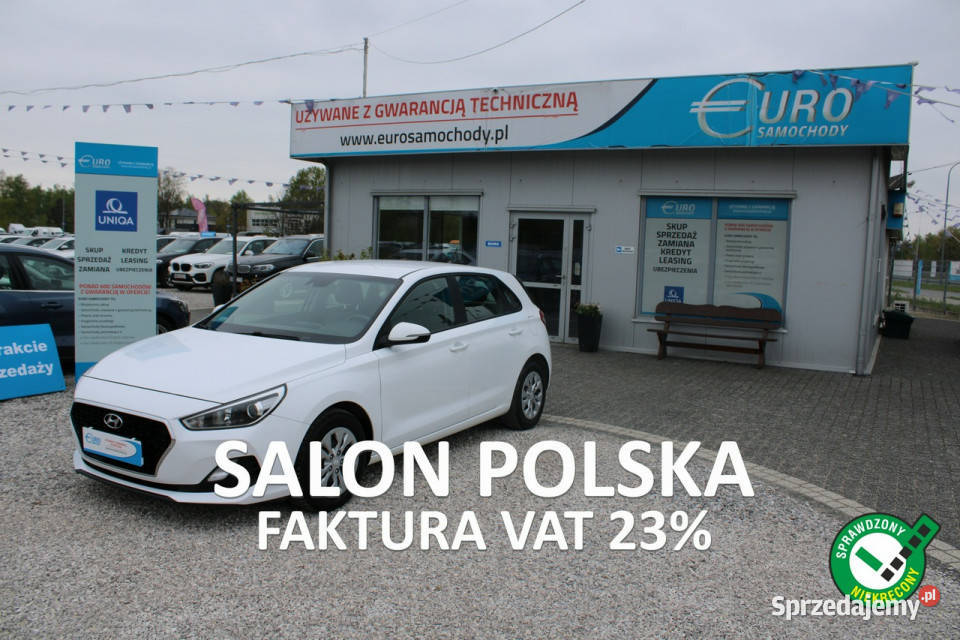 Hyundai i30 16Crdi Fvat netto 34878 PLN wielofunkcyjna kierownica mazowieckie Warszawa