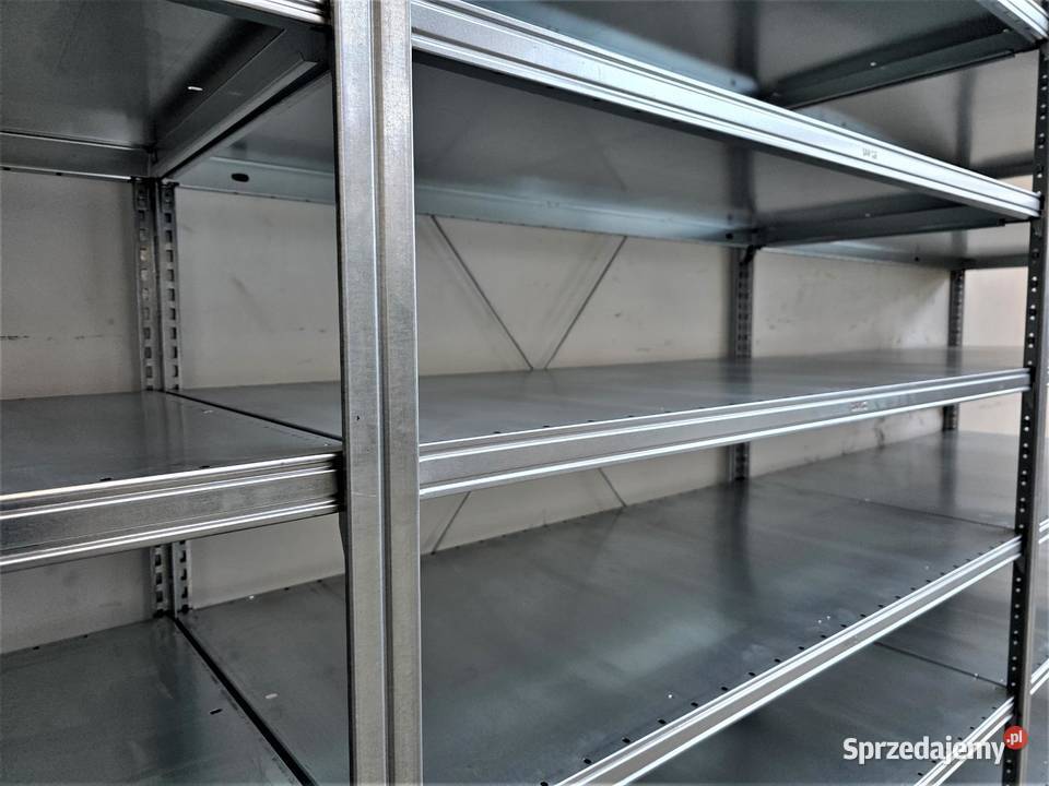 Regał Metalowy 62x220x40021p Magazynowy Ocynk