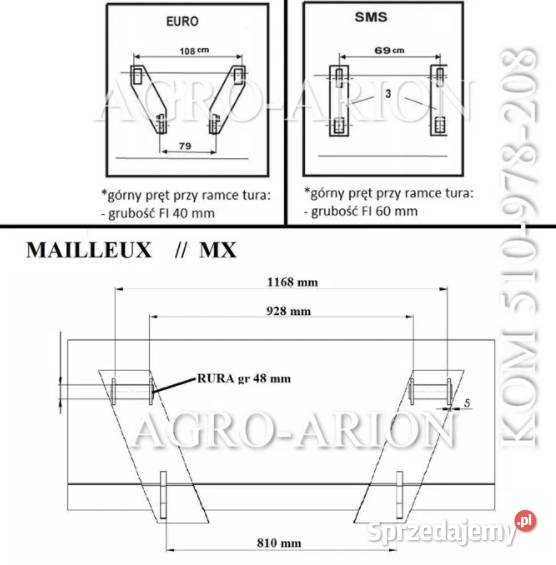 WYPRZEDAŻ Szufla łyżka łycha do tura ładowacz Kwidzyn