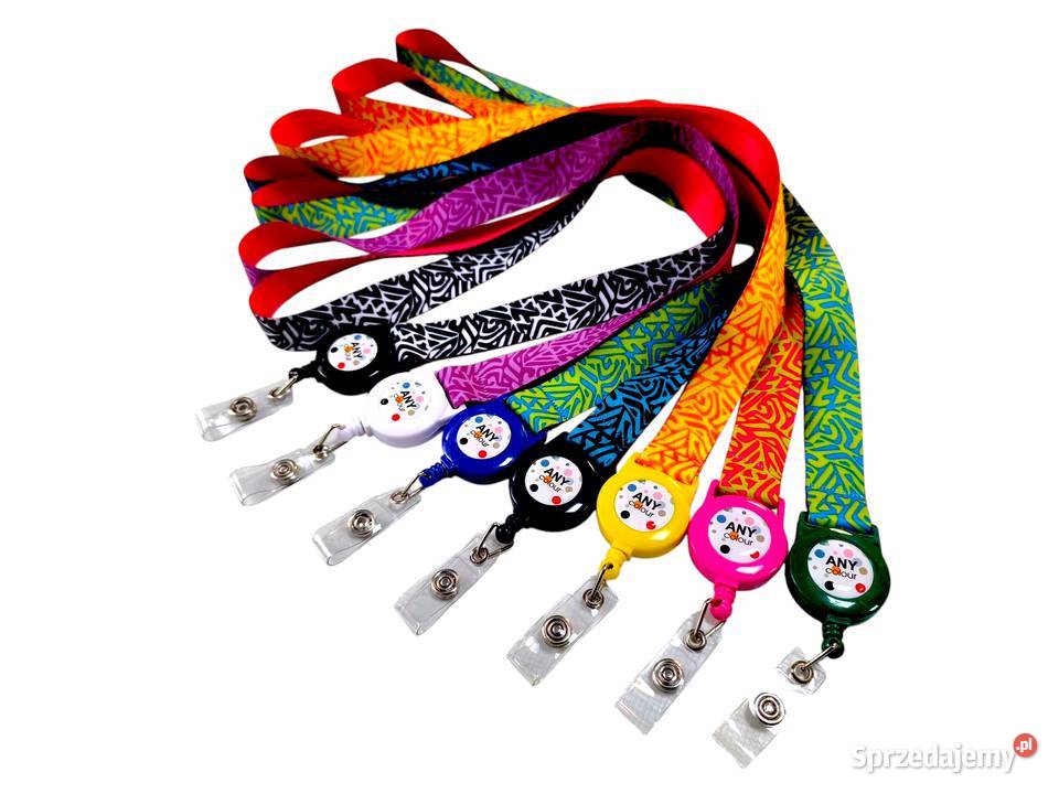 Smycze reklamowe smycz z nadrukiem identyfikator Warszawa